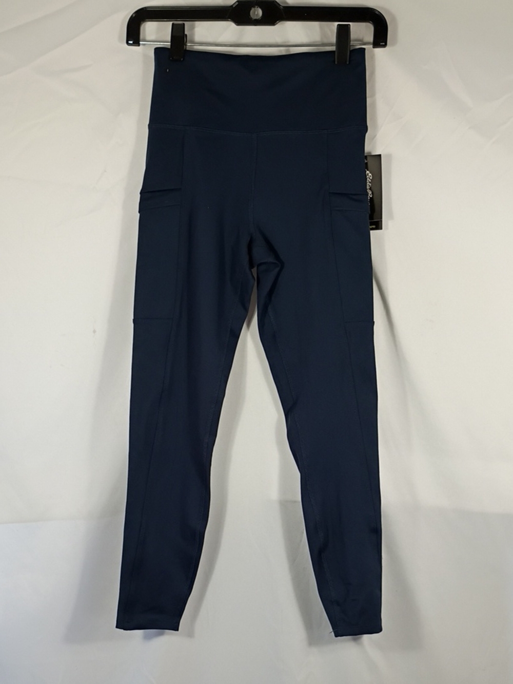 NWT Eddie Bauer Navy Blazer Alcove Capris with Side Pockets Women's Size XS